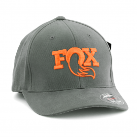 Gorra FOX Boldy 2.0 Visera Curva Gris/Naranja  L/XL
